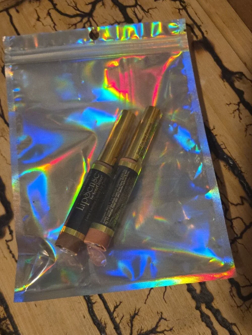 LipSense Dual Liquid Lipsticks in Apple Cider & Nude
